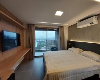Apartamento novo e super decorado ao lado do metrô - San Paolo del Brasile - Camera da letto