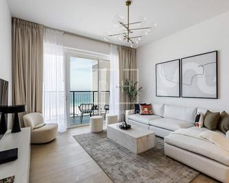 Magnificent Sea Views 1 Bedroom at View Le Pont B1 La Mer, Dubai - Dubái - Sala de estar