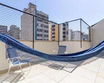 Studio varanda aconchegante e Ar. cond. V. Buarque - São Paulo - Balcón