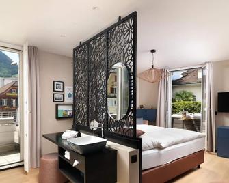 Boutique Hotel Stanserhof - Stansstad - Camera da letto