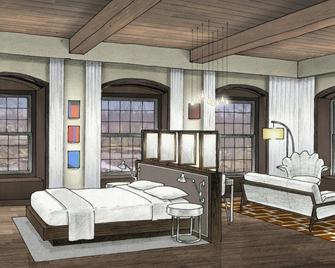 The Roundhouse - Beacon - Schlafzimmer