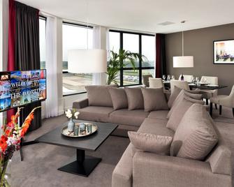 Fletcher Hotel-Restaurant Wings-Rotterdam - Rotterdam - Living room